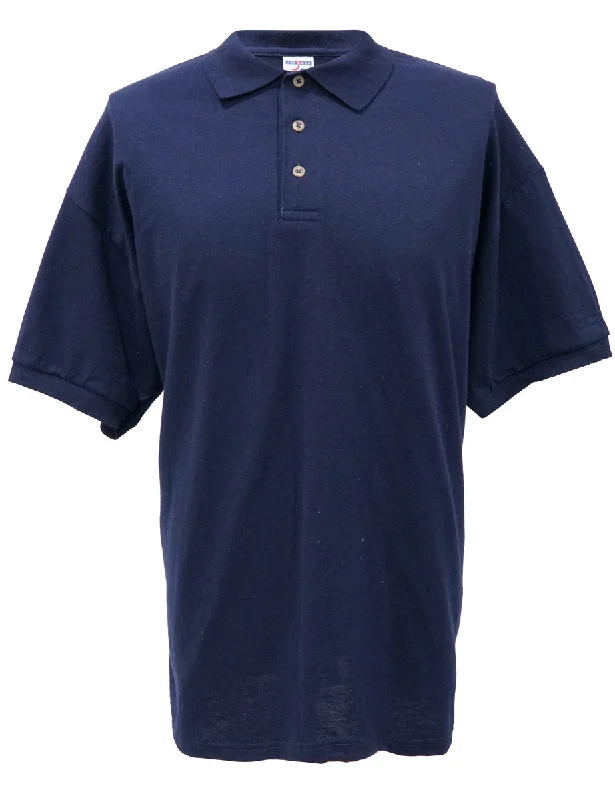 Jerzees Polo Shirt - XL Casual Plain Short Shirt