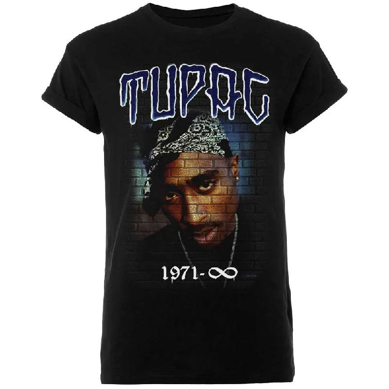 Tupac | Official Band T-Shirt | Mural 1971 Chenille Fabric Brocade Fabric Lace Fabric