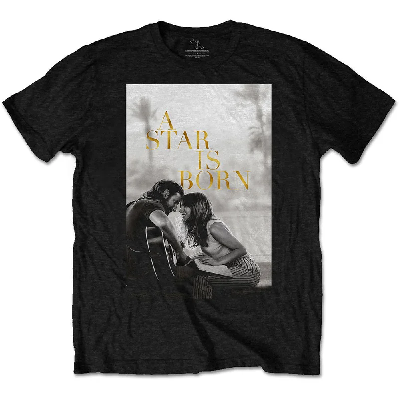 A Star Is Born | Official Band T-Shirt | Jack & Ally Movie Poster Asymmetrical Pockets Print