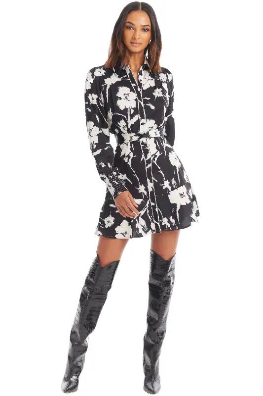 Allison Dylan Mini Dress Cozy Long Sleeve Mini Dress