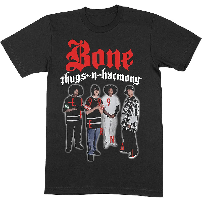 Bone Thugs-n-Harmony | Official Band T-Shirt | 1999 Spandex Blend Rayon Blend Denim Blend