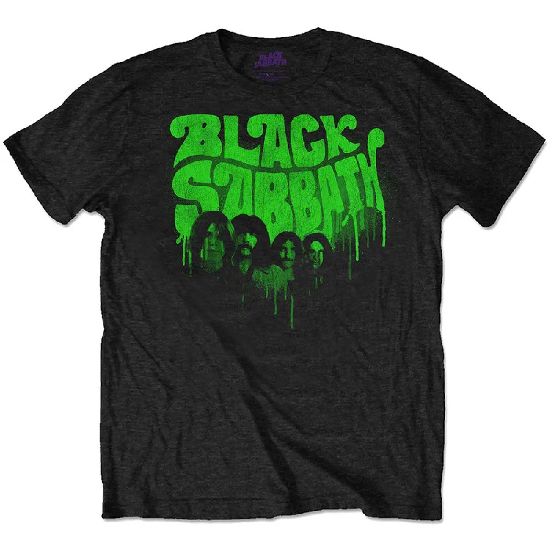 Black Sabbath | Official Band T-Shirt | Graffiti Sequined Glittery Shiny