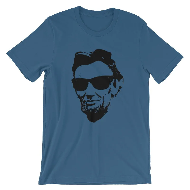 Cool Abraham Lincoln T-shirt with Sunglasses for History Teachers Terry Blend Velvet Blend Canvas Blend Cool Abraham Lincoln T-shirt with Sunglasses for History Teachers Terry Blend Velvet Blend Canvas Blend