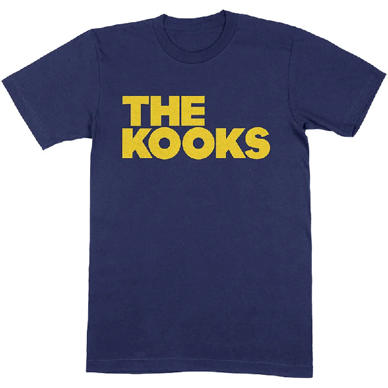 The Kooks | Official Band T-Shirt | Logo Sequined Glittery Shiny