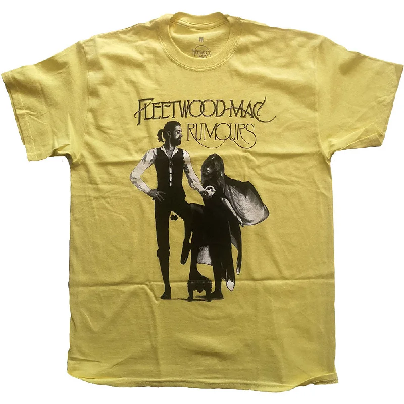 Fleetwood Mac | Official Band T-Shirt | Rumours Boxy Fit Fitted Loose