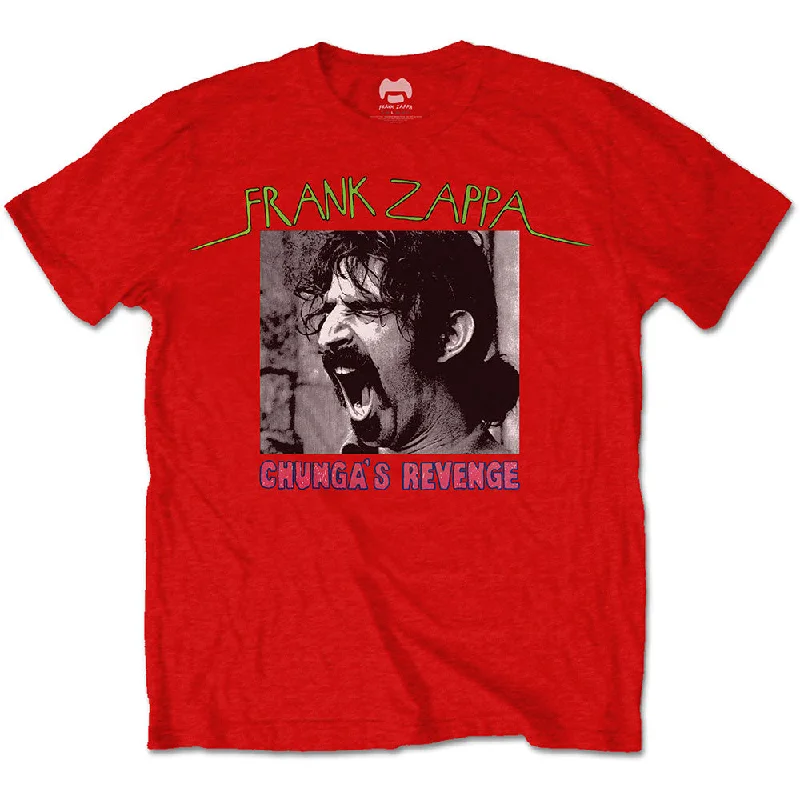 Frank Zappa | Official Band T-Shirt | Chunga's Revenge Thin T-Shirt Open Front Quick Dry