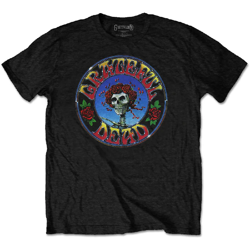 Grateful Dead | Official Band T-Shirt | Bertha Circle Print Jacquard Patchwork