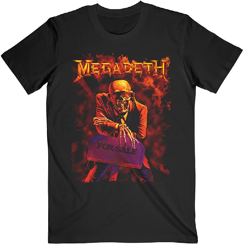 Megadeth | Official Band T-Shirt | Peace Sells Front Pockets Side Pockets Patch Pockets