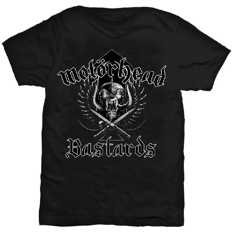 Motorhead | Official Band T-Shirt | Bastards Notch Collar Peter Pan Collar Cowl Neck