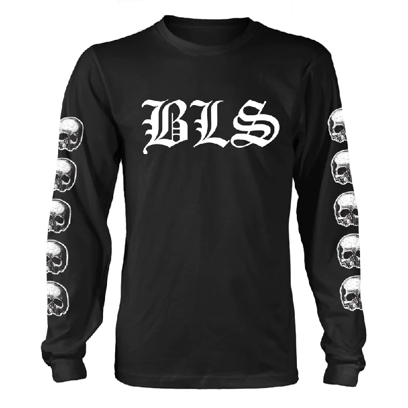 Black Label Society Unisex Long Sleeved T-shirt: Logo (back print) Lace Blend Ribbed Blend Corduroy Blend