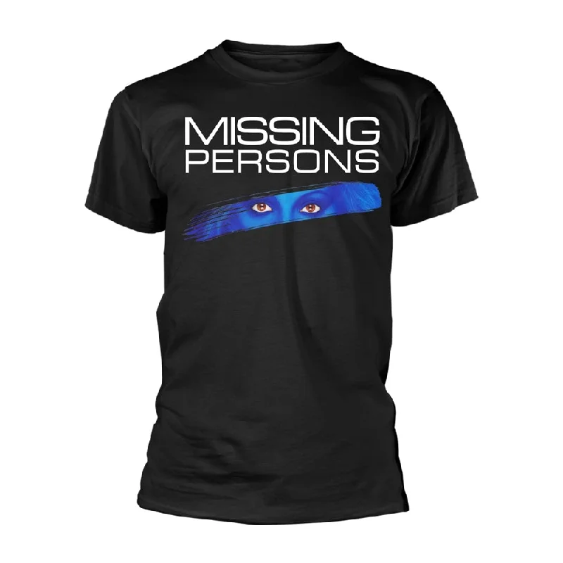 Missing Persons Unisex T-shirt: Walking In L.A. (back print) Seamless Knitted Crochet