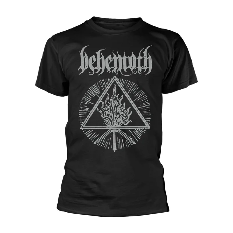 Behemoth Unisex T-shirt: Furor Divinus Collared Crew Neck Turtle Neck