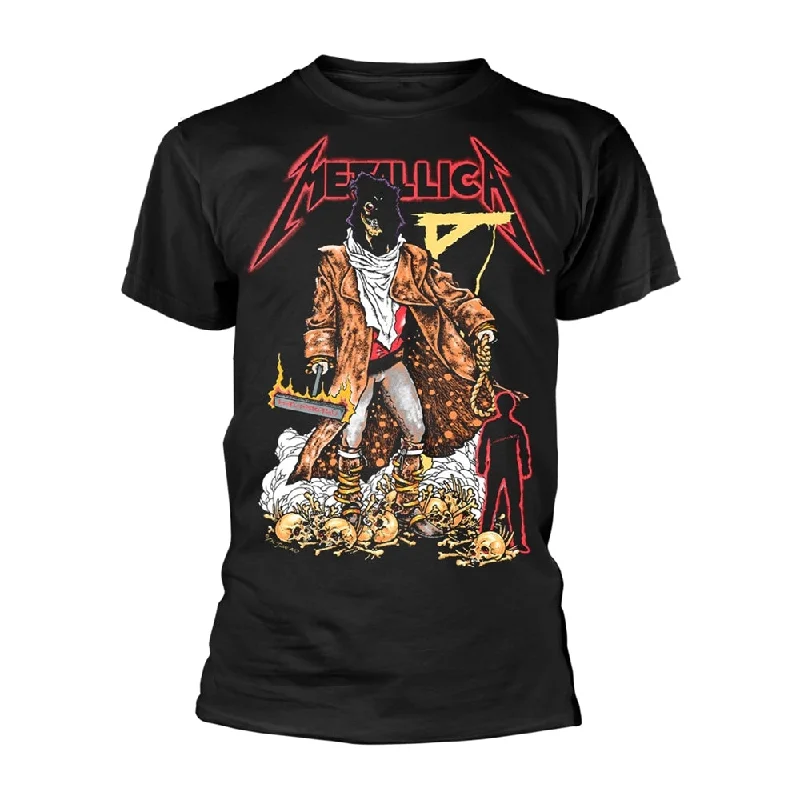 Metallica Unisex T-shirt: The Unforgiven Executioner (back print) Fashionable Trendy Casual