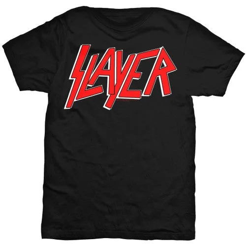 Slayer | Official Band T-Shirt | Classic Logo Sequined Glittery Shiny