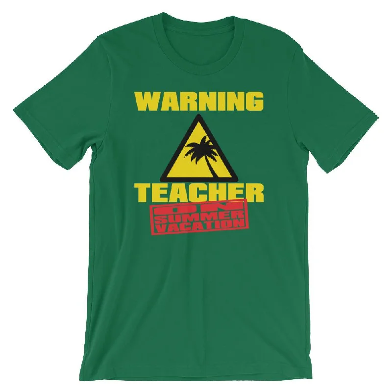 Teacher on Summer Vacation T-Shirt Ribbed T-Shirt High Neck Heavyweight