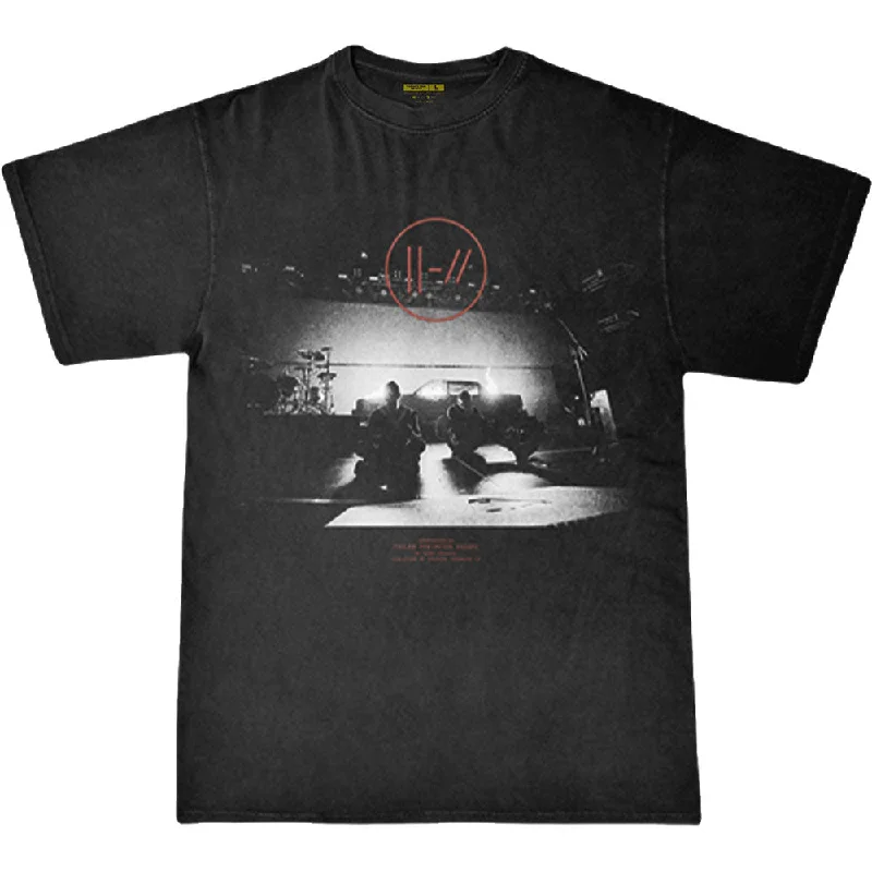 Twenty One Pilots | Official Band T-Shirt | Dark Stage Nylon Fabric Polyester Fabric Spandex Fabric