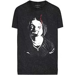 Yungblud | Official Band T-Shirt | Weird (Back Print & Dip Dye) Rayon Velvet Corduroy