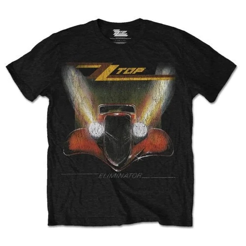 ZZ Top | Official Band T-Shirt | Eliminator Seamless Knitted Crochet