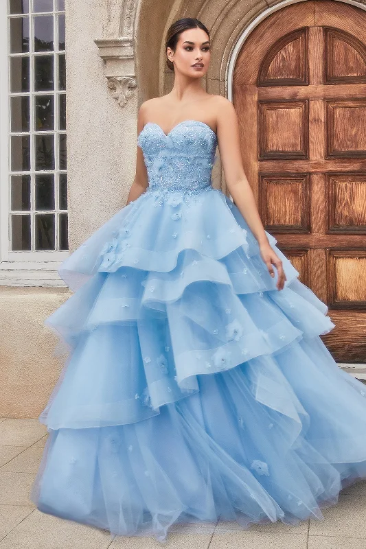 Everlasting Elegance: The Enchanting Strapless Gown for Unforgettable Occasions