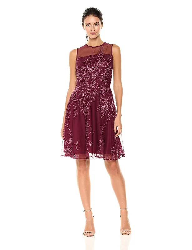 Gabby Skye - Metallic A-Line Cocktail Dress 17449MUSC