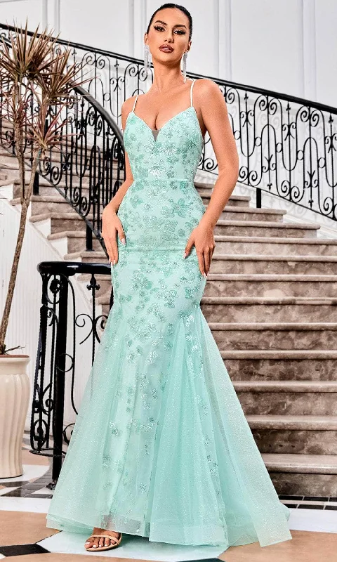 J'Adore Dresses J24031 - Glitter Mermaid Prom Dress