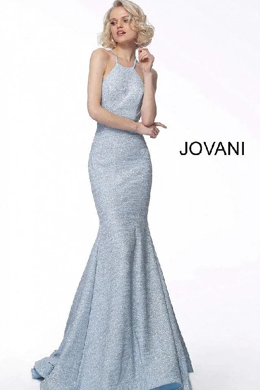 Jovani 65416 Halter Long Formal Prom Dress Sale