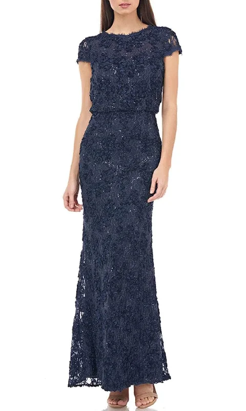 JS Collections 866657 - Blouson Sequin Lace Dress
