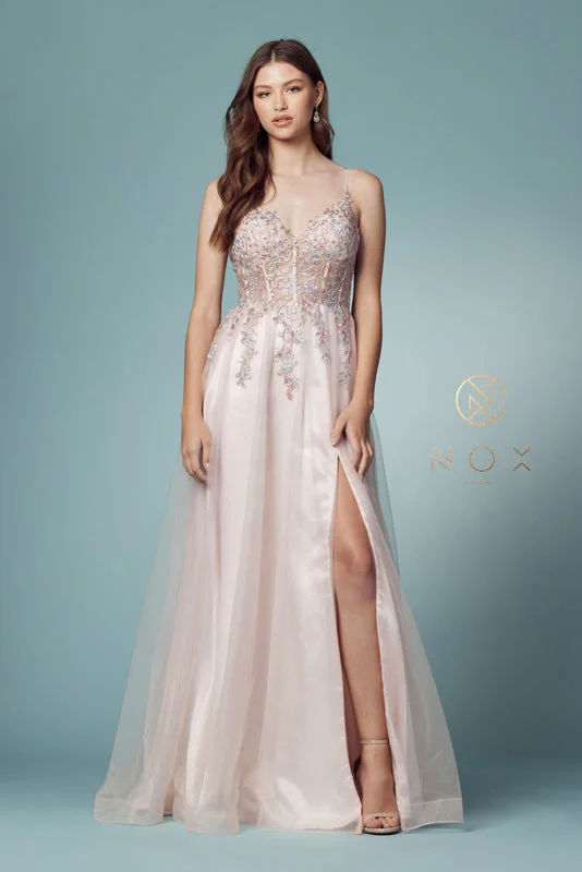 **Nox Anabel's Enchanting Evening Gown: A Symphony of Elegance and Allure**