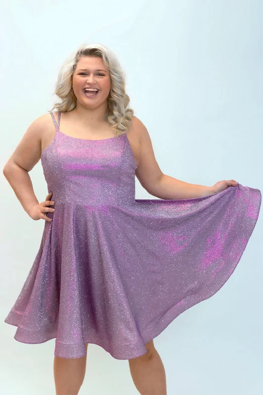 Sydneys Closet SC8130 Plus Size Short Homecoming Dress