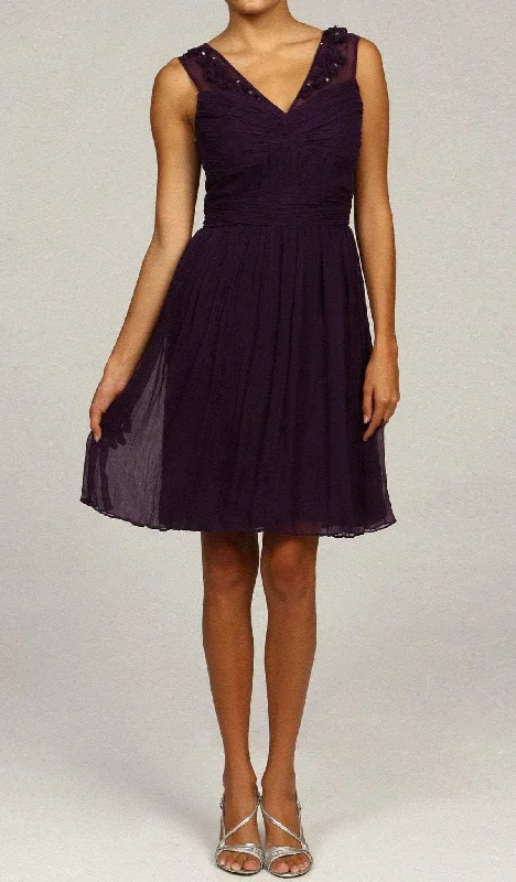Taylor - Appliqued A-Line Dress 2342MSC