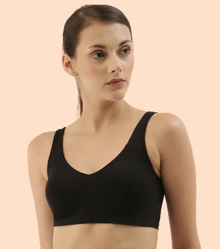 Leisure Pop-On Bra Breathable Full Coverage