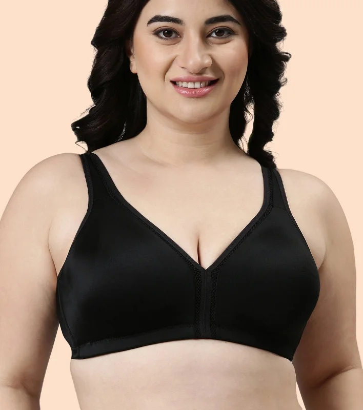 Plush Comfort Side Support Bra Comfortable Bralette Style