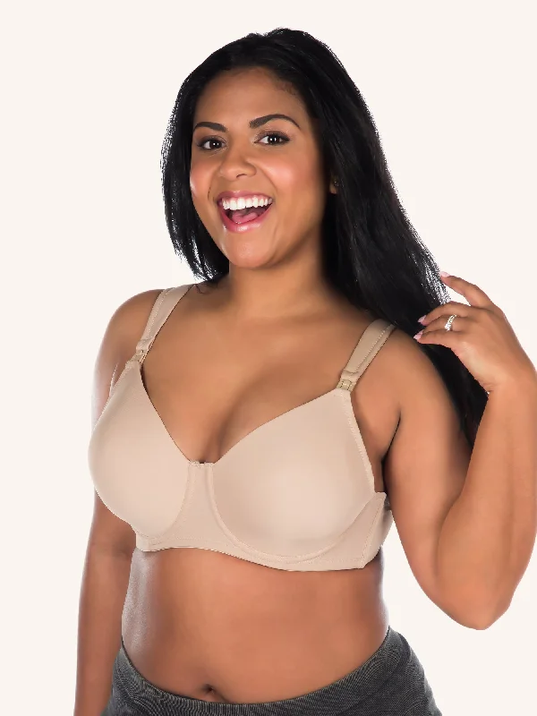 The Carole - Cool Fit Wirefree Nursing Bra Comfortable Active Bra