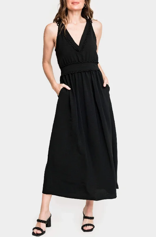 Isla Evening Maxi Dress Trendy Fit-and-Flare Maxi Dress