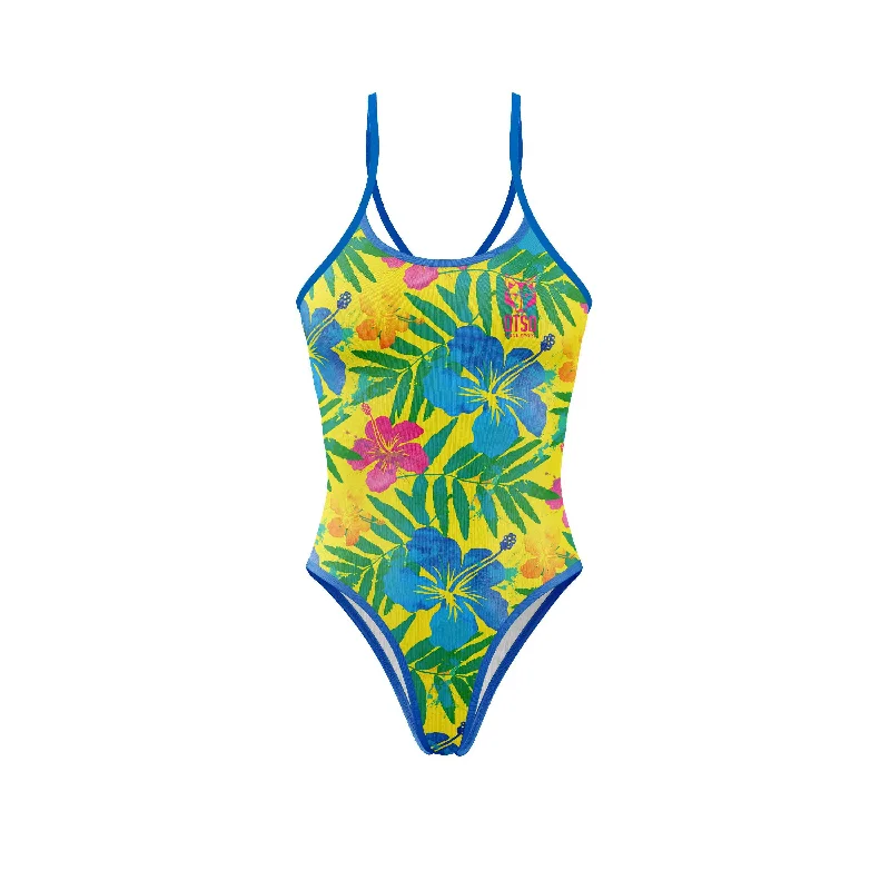 Women's Swimsuit Floral High-Waisted Swimwear