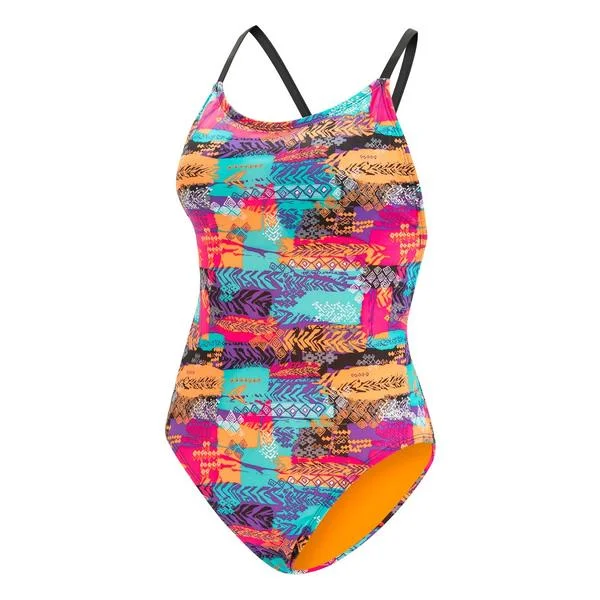 Dolfin Bellas Women's Ultra Low Back Swimsuit Minimalist One-Piece