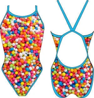 Gummy Revolution Swim Suit Women High-Waist Bikini Set