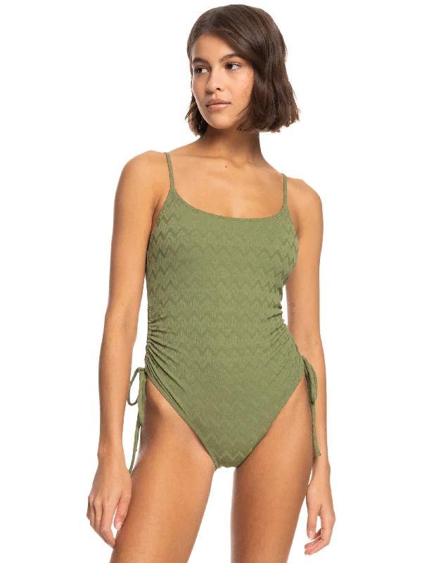 Womens Current Coolness One-Piece Swimsuit Full Coverage Swimsuit