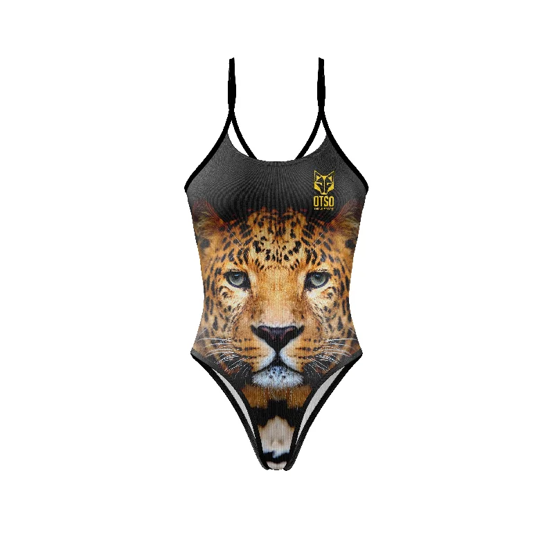 Women's Swimsuit Leopard Full Coverage Swimsuit