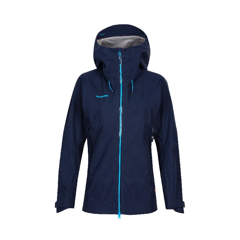 Mammut Crater Hs Hooded Jacket Women Nylon Fabric Polyester Fabric Spandex Fabric