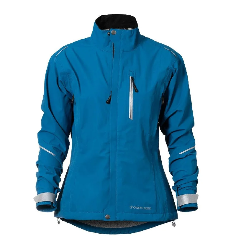 Showers Pass Transit Jacket CC Womens Cycling Rain Jacket - Women's Fleece Jacket Down Jacket Parka