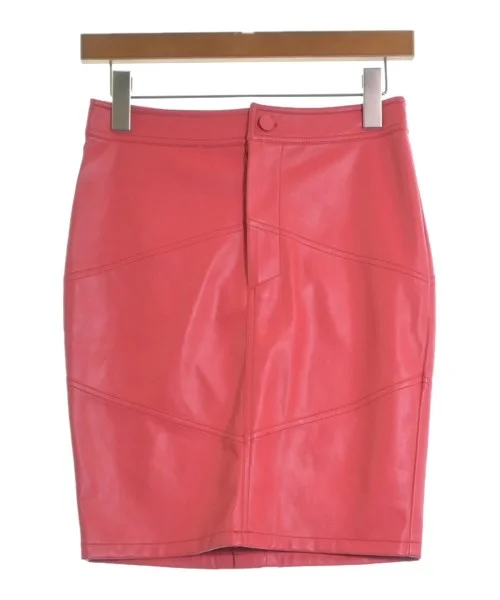 mother Mini skirts button skirt front