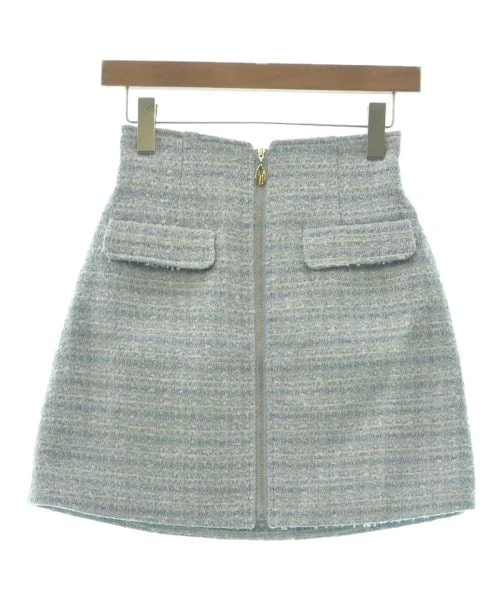 Rirandture Mini skirts wool skirt warm