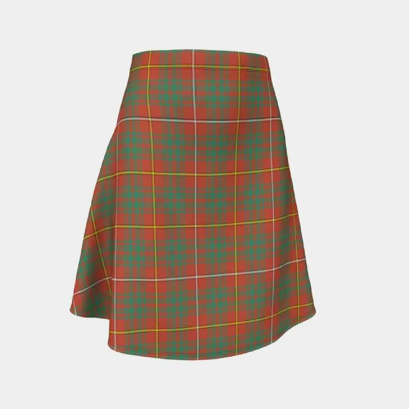 Bruce Ancient Tartan Flared Skirt denim skirt classic