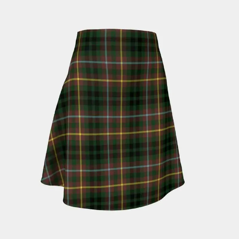 Buchanan Hunting Tartan Flared Skirt denim skirt durable