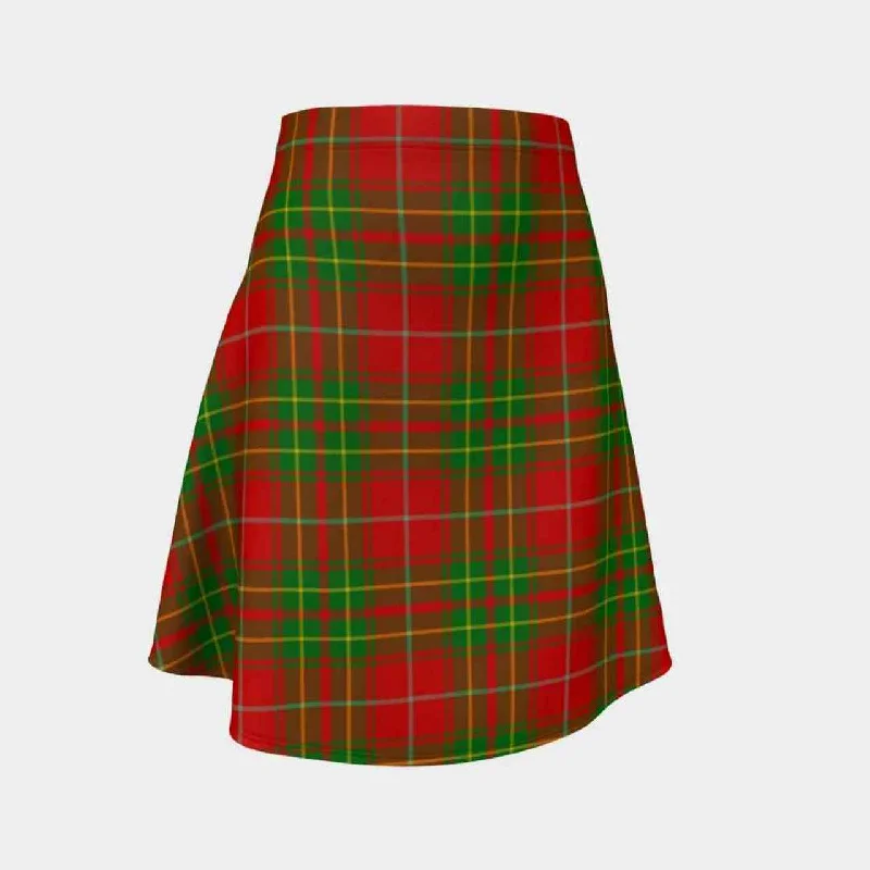 Burnett Ancient Tartan Flared Skirt denim skirt classic