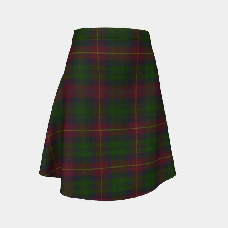 Cairns Tartan Flared Skirt a-line skirt cut