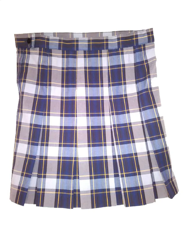 Model 1943 Color #57 School Uniform Plaid Skirt lightweight skirt design