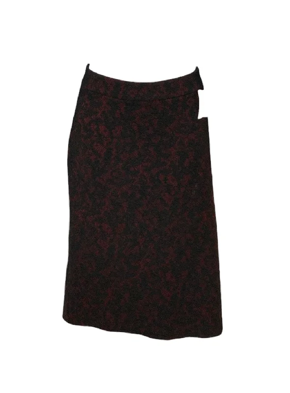 NWT Michael Kors Women’s Red Skirt pleated skirt texture